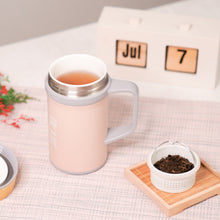 將圖片載入圖庫檢視器 【聰明泡茶組】瓷芯杯+濾茶器送茶包