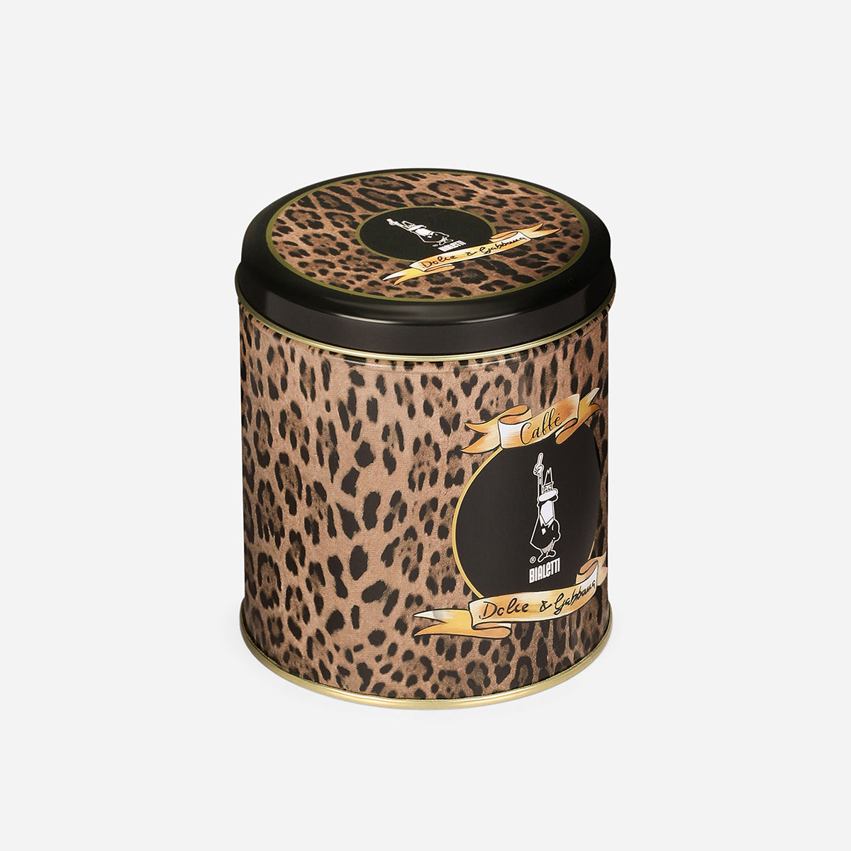 【D&G 聯名預購】BIALETTI 研磨咖啡粉 250g 袋裝/罐裝|奢華豹紋系列
