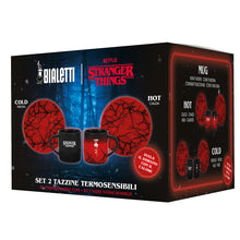 將圖片載入圖庫檢視器 【怪奇物語】詭影濃縮咖啡對杯組 變色杯 兩杯兩盤