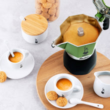 將圖片載入圖庫檢視器 抹茶綠加壓摩卡壺2杯份 + BIALETTI 咖啡粉 250g