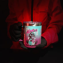 將圖片載入圖庫檢視器 【魷魚遊戲聯名】304不鏽鋼手把保溫杯 420ml