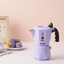 將圖片載入圖庫檢視器 鑽石加壓摩卡壺2杯份-Bialetti Brikka 2tz 紫色