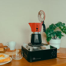 將圖片載入圖庫檢視器 鑽石加壓摩卡壺 4杯份 + BIALETTI 義式深焙米蘭(哥倫比亞7號)咖啡豆500g