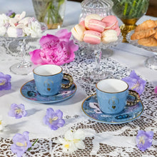 將圖片載入圖庫檢視器 【NETFLIX柏捷頓聯名】陶瓷杯盤組(兩杯兩盤)