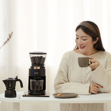 將圖片載入圖庫檢視器 IKUK 40段全功能磨豆機+上錐刀盤+經典摩卡壺
