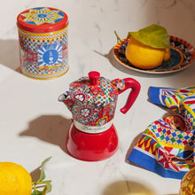 將圖片載入圖庫檢視器 【限量補貨】D&G 聯名電火摩卡壺2杯份