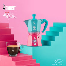 將圖片載入圖庫檢視器 【魷魚遊戲聯名】BIALETTI 經典摩卡壺6TZ 6杯份 加贈專用提袋