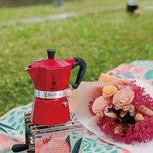 將圖片載入圖庫檢視器 經典八角摩卡壺-櫻桃紅1杯份/3杯份