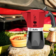 將圖片載入圖庫檢視器 【成箱區】BIALETTI 鑽石加壓摩卡壺4杯份-日落紅(6入)