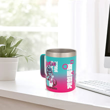 將圖片載入圖庫檢視器 【魷魚遊戲聯名】304不鏽鋼手把保溫杯 420ml