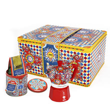 將圖片載入圖庫檢視器 D&G 經典摩卡壺3杯尊爵禮盒 咖啡粉禮盒