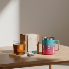 將圖片載入圖庫檢視器 【隨身品茗組】 魷魚遊戲露營手把杯+15入茶包