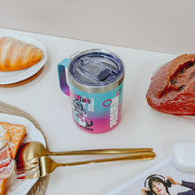 將圖片載入圖庫檢視器 【成箱區】魷魚遊戲聯名304不鏽鋼露營手把杯 420ml(24入)