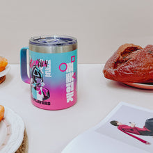 將圖片載入圖庫檢視器 【魷魚遊戲聯名】304不鏽鋼手把保溫杯 420ml