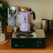 將圖片載入圖庫檢視器 鑽石加壓摩卡壺2杯份-Bialetti Brikka 2tz 紫色