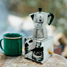 將圖片載入圖庫檢視器 不鏽鋼 防風方型架 / 電子式陶瓷爐頭登山爐(小瓦斯爐/摩卡壺虹吸壺加熱爐/電子爐)