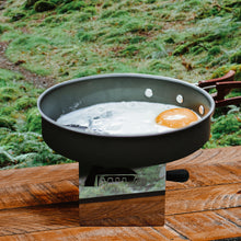 將圖片載入圖庫檢視器 不鏽鋼 防風方型架 / 電子式陶瓷爐頭登山爐(小瓦斯爐/摩卡壺虹吸壺加熱爐/電子爐)