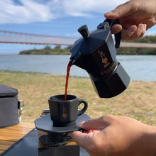 將圖片載入圖庫檢視器 經典摩卡壺禮盒-黑金禮盒3杯份