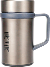 將圖片載入圖庫檢視器 500ml Porcelain Vacuum Mug with Handle & Porcelain Lid