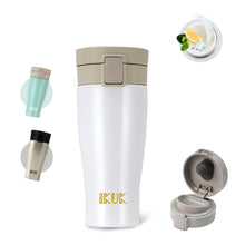 將圖片載入圖庫檢視器 520ml Porcelain Vacuum Bottle with Flip Lid