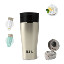 將圖片載入圖庫檢視器 520ml Porcelain Vacuum Bottle with Flip Lid