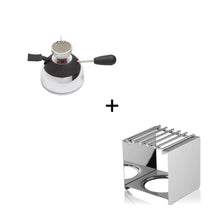 將圖片載入圖庫檢視器 不鏽鋼 防風方型架 / 電子式陶瓷爐頭登山爐(小瓦斯爐/摩卡壺虹吸壺加熱爐/電子爐)