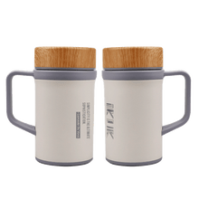 將圖片載入圖庫檢視器 【雷刻】濾茶器手把杯500ml(內附專業全瓷濾茶器)