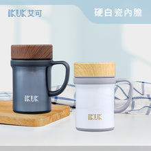 將圖片載入圖庫檢視器 【成箱】IKUK艾可陶瓷保溫手把杯-獨享410ml