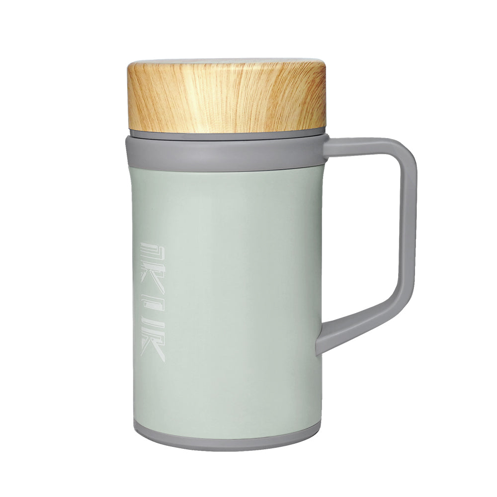 陶瓷保溫杯500ml-瓷芯手把杯桌上型辦公杯