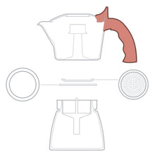 將圖片載入圖庫檢視器 摩卡壺原廠零配件-膠圈墊片組/粉槽/手把/墊圈
