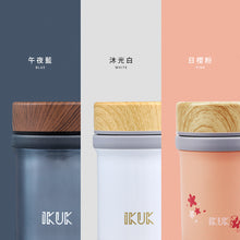 將圖片載入圖庫檢視器 IKUK艾可陶瓷保溫辦公杯-手把410ml