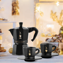 將圖片載入圖庫檢視器 經典摩卡壺禮盒-黑金禮盒3杯份