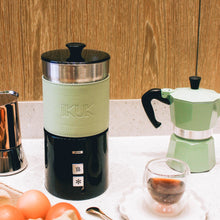 將圖片載入圖庫檢視器 【成箱區】IKUK分離式電動奶泡器840ml (6入)