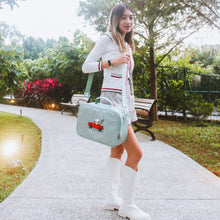 將圖片載入圖庫檢視器 SNOOPY 13吋收納包/相機包/露營咖啡器材包/分隔魔鬼氈/媽咪收納包