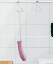 將圖片載入圖庫檢視器 42cm可彎角度超長柄杯刷(毛毛蟲曲線細纖長柄清潔刷)