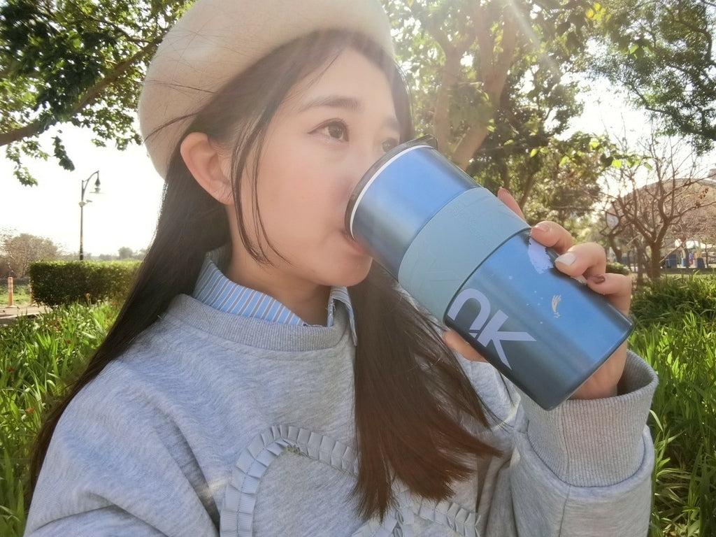 保溫隨行杯推薦 | IKUK陶瓷隨行杯 一體成型真正陶瓷 保冰保溫都好用