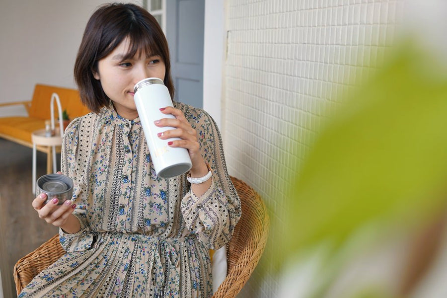 【IKUK艾可陶瓷保溫杯】第一品牌，飲品不變質，什麼都能裝的保溫杯！