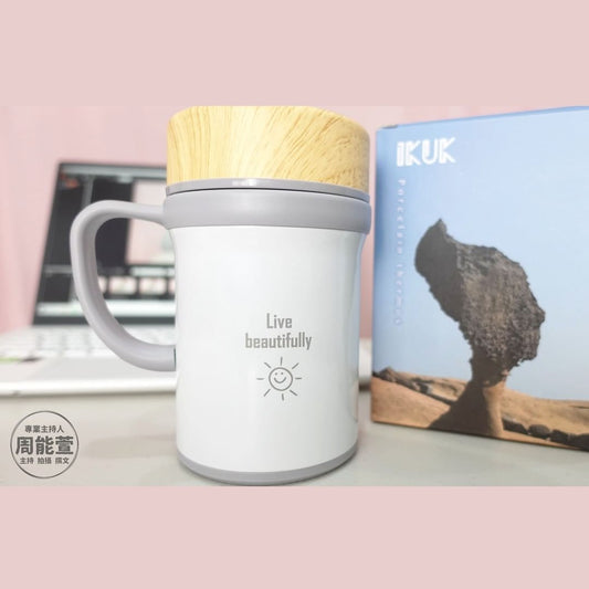 缺個好用的保溫杯呢？ 沒錯！！就是 #IKUK艾可 #陶瓷保溫手把杯