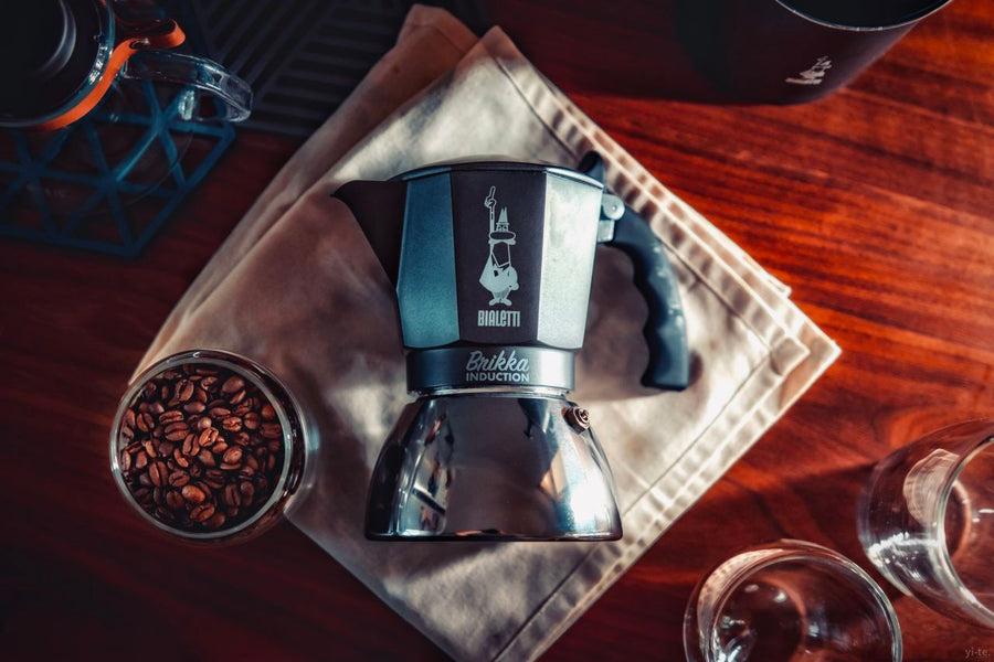 百年來的堅持，創造出不同的咖啡饗宴 _BIALETTI不鏽鋼加壓電火摩卡壺
