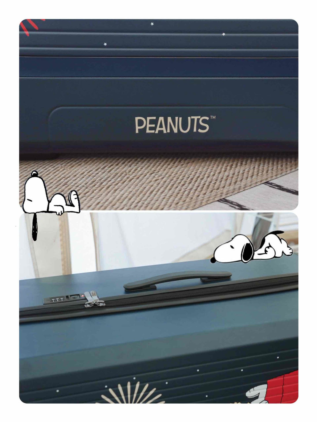 Snoopy行李箱密碼鎖如何解鎖?