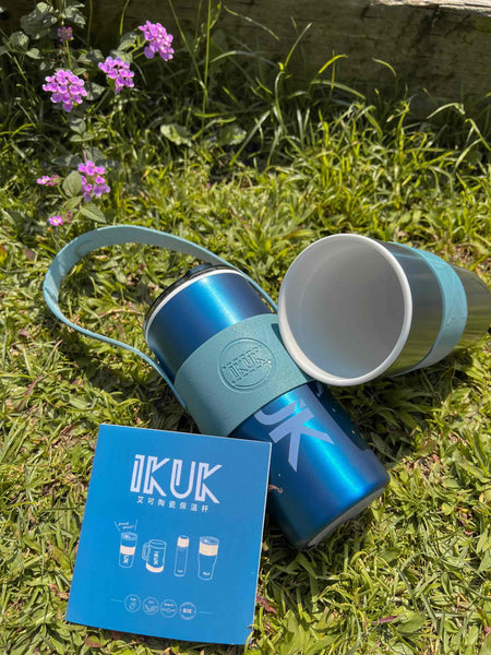 IKUK艾可簡約科技感隨行杯  想要健康又環保♻️