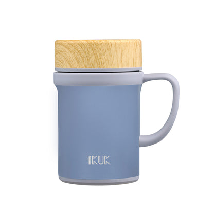 410ml Porcelain Vacuum Mug with Handle (NEW)