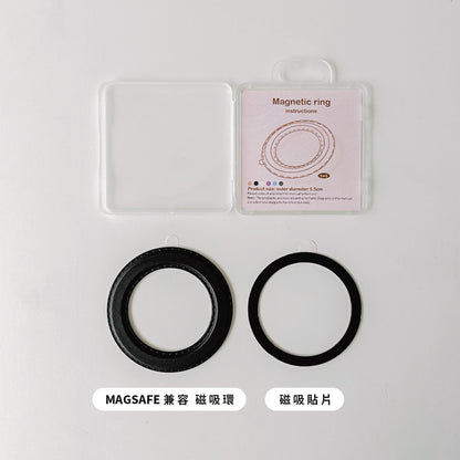 MAFNETIC RING MAFNETIC RING-O型便利環/磁立環-MagSafe 兼容磁吸環(一公一母)