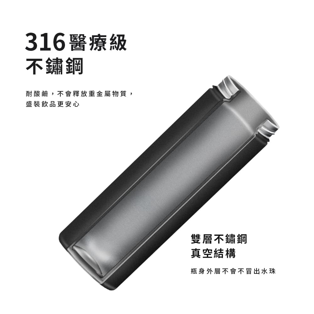 PPSU 600ml+MARU O Fit 316 醫療級不鏽鋼保溫瓶 可選色