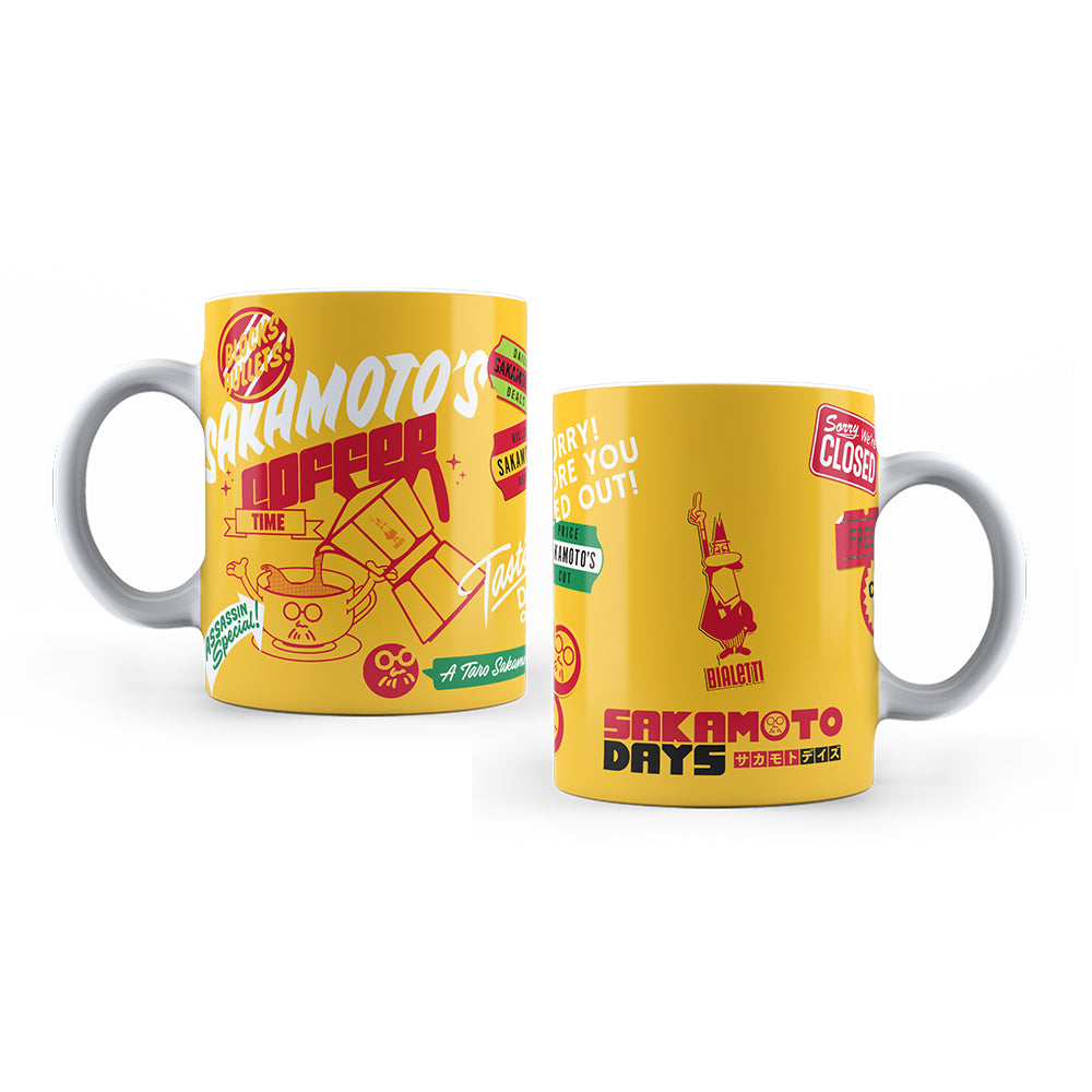 【加一元多一件】SAKAMOTO DAYS 坂本日常馬克杯贈10入茶包組