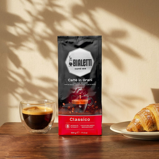 【行家私藏組】Bialetti 鑽石加壓摩卡壺＋原裝嚴選咖啡豆 500g