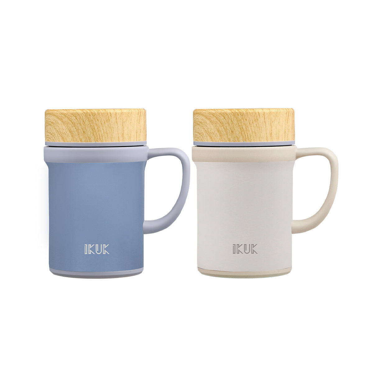 410ml Porcelain Vacuum Mug with Handle (NEW)