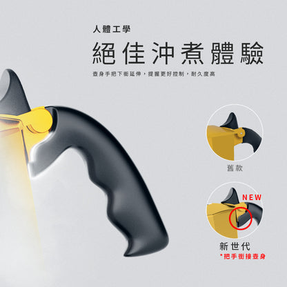 BIALETTI 鑽石加壓摩卡壺4杯份 紅黃可選