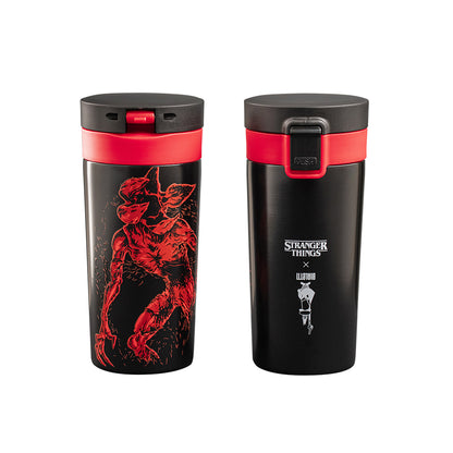 【怪奇物語】幽光不鏽鋼輕巧隨行杯 夜光咖啡杯 380ml