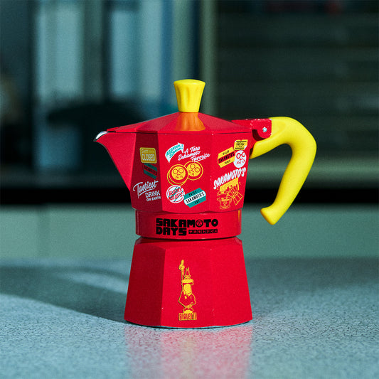 Bialetti x 坂本日常聯名紅色摩卡壺